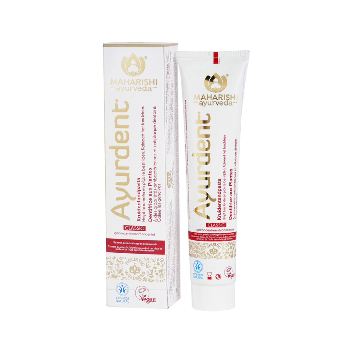 image of Maharishi Ayurveda Ayurdent Toothpaste Classic 75ml on white background