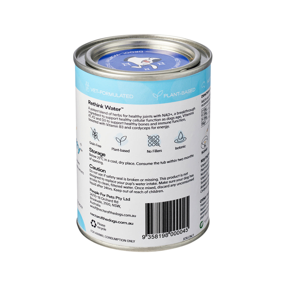 image of Nectar Of The Dogs Joint + Longevity (Medicinal Water Treat) Soluble Powder 150g on white background