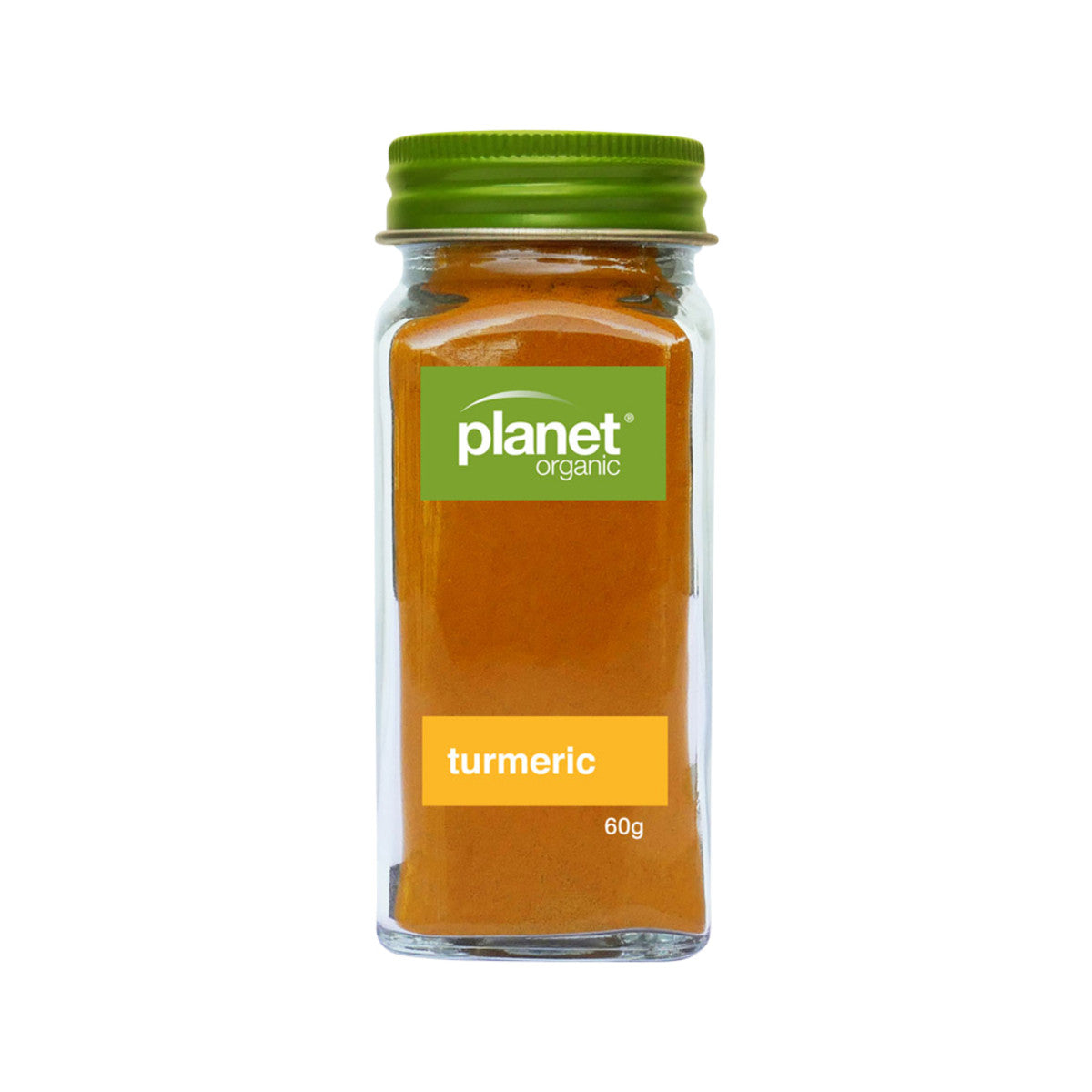 image of Planet Organic Organic Shaker Turmeric 60g on white background