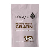 image of Locako Gelatin Pasture Raised Natural 200g on white background 