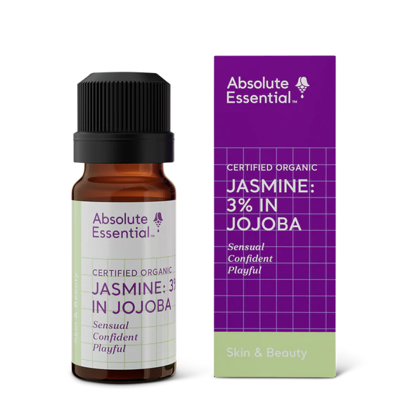 image of Absolute Essential Jasmine 3% in Jojoba 10ml on white background
