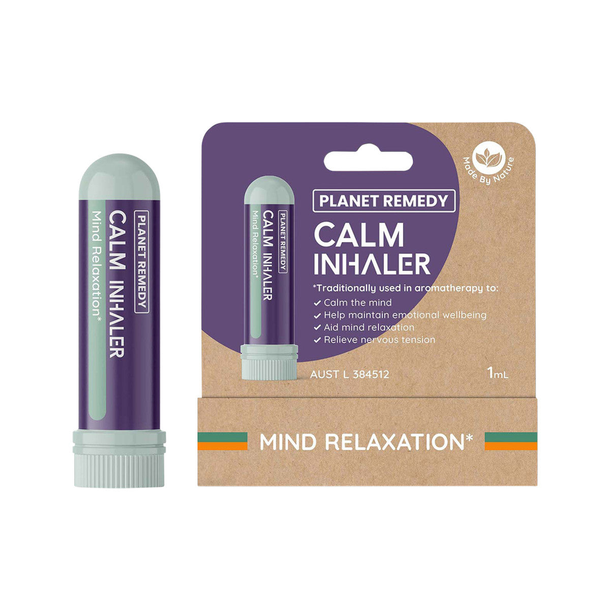 image of Planet Remedy Calm Inhaler 1ml on white background