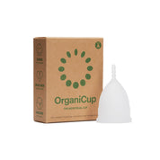 image of OrganiCup Menstrual Cup Size A on white background 