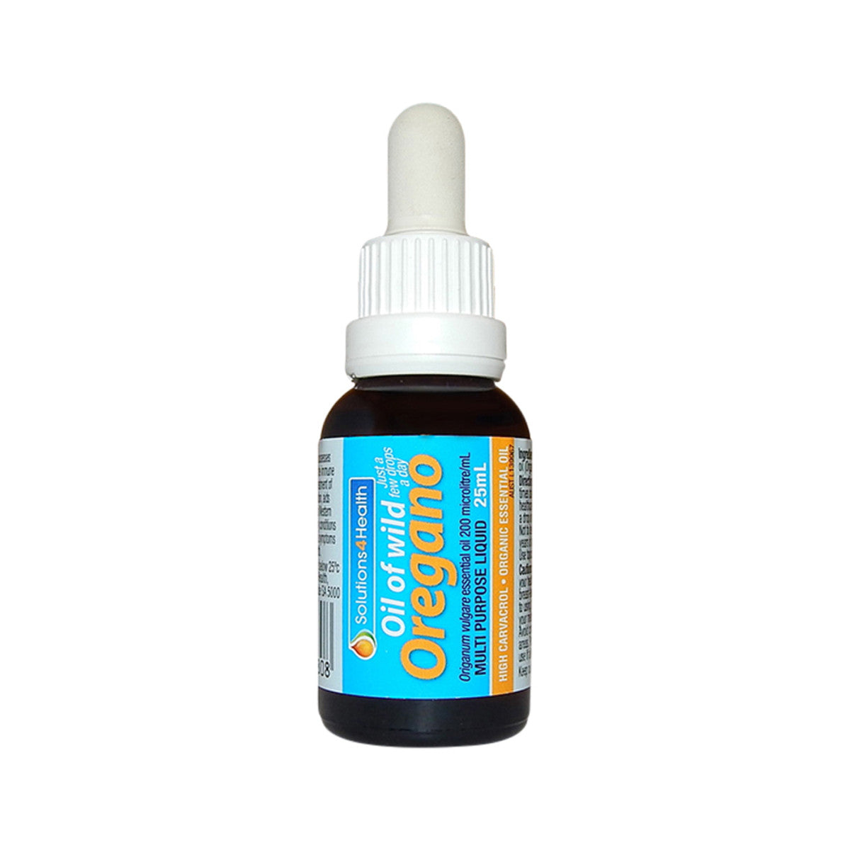 image of Solutions 4 Health Oil of Wild Oregano 25ml on white background