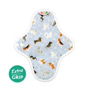 image of Hannahpad Reusable Cloth Pad Pantyliner x 2 Pack on white background 